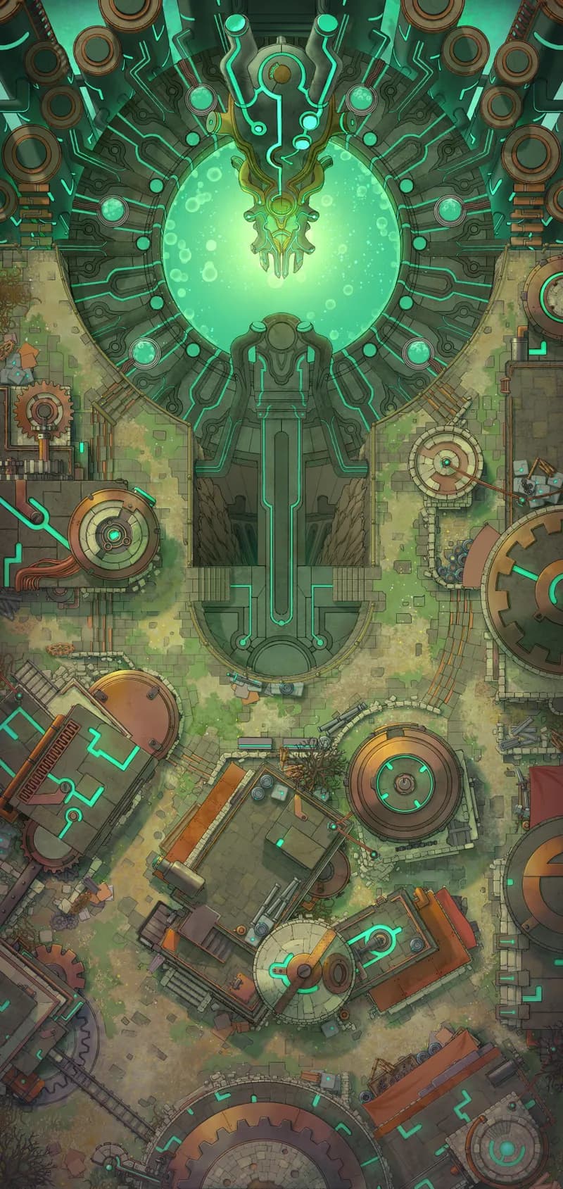 Warforged City Centre map, Original Day variant thumbnail