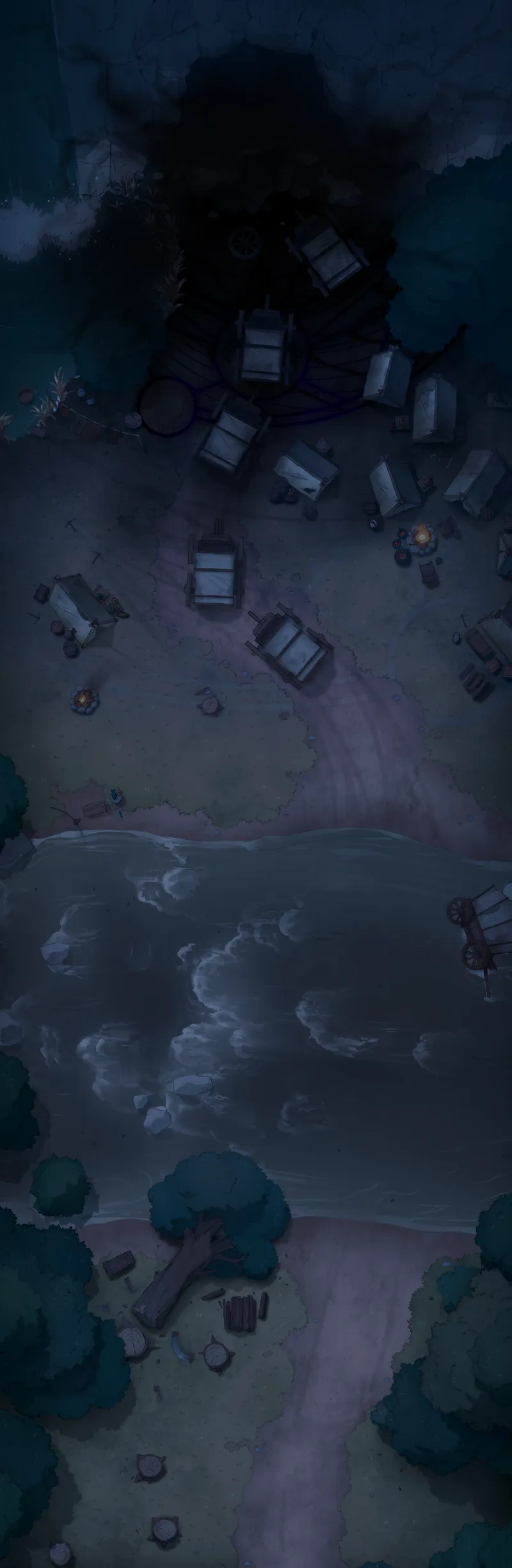 Caravan Roadblock map, Void variant thumbnail