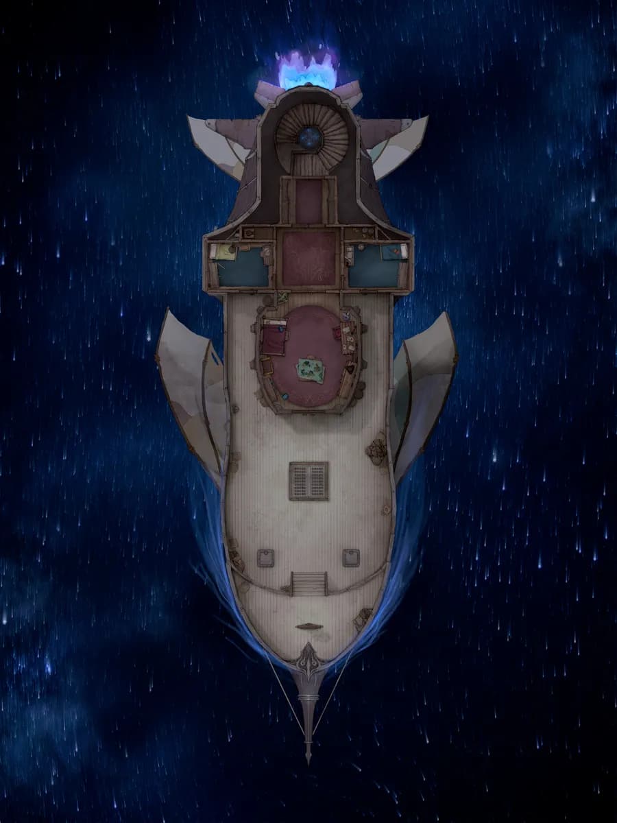 Airships! map, Spelljammer Deck variant thumbnail