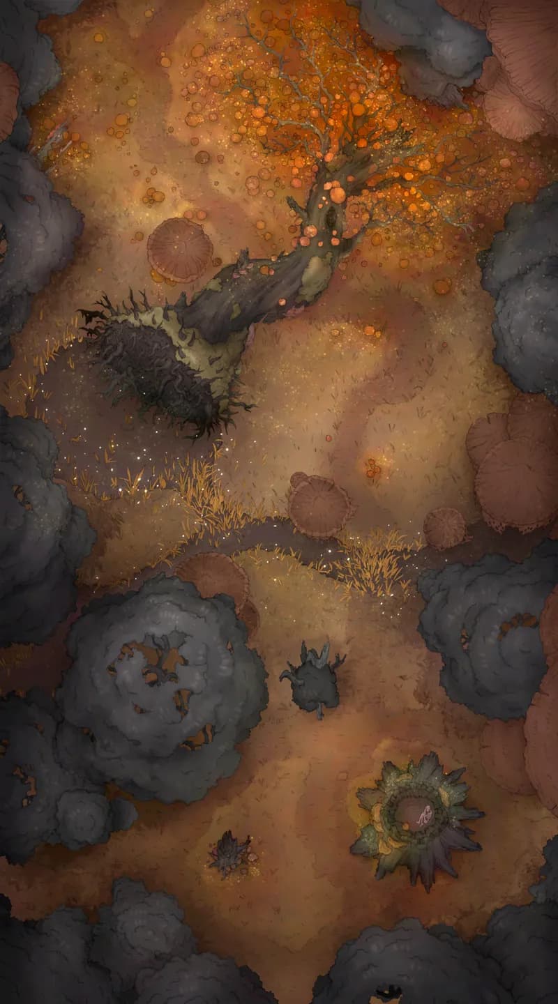 Depths of the Festerwood map, Autumn variant thumbnail