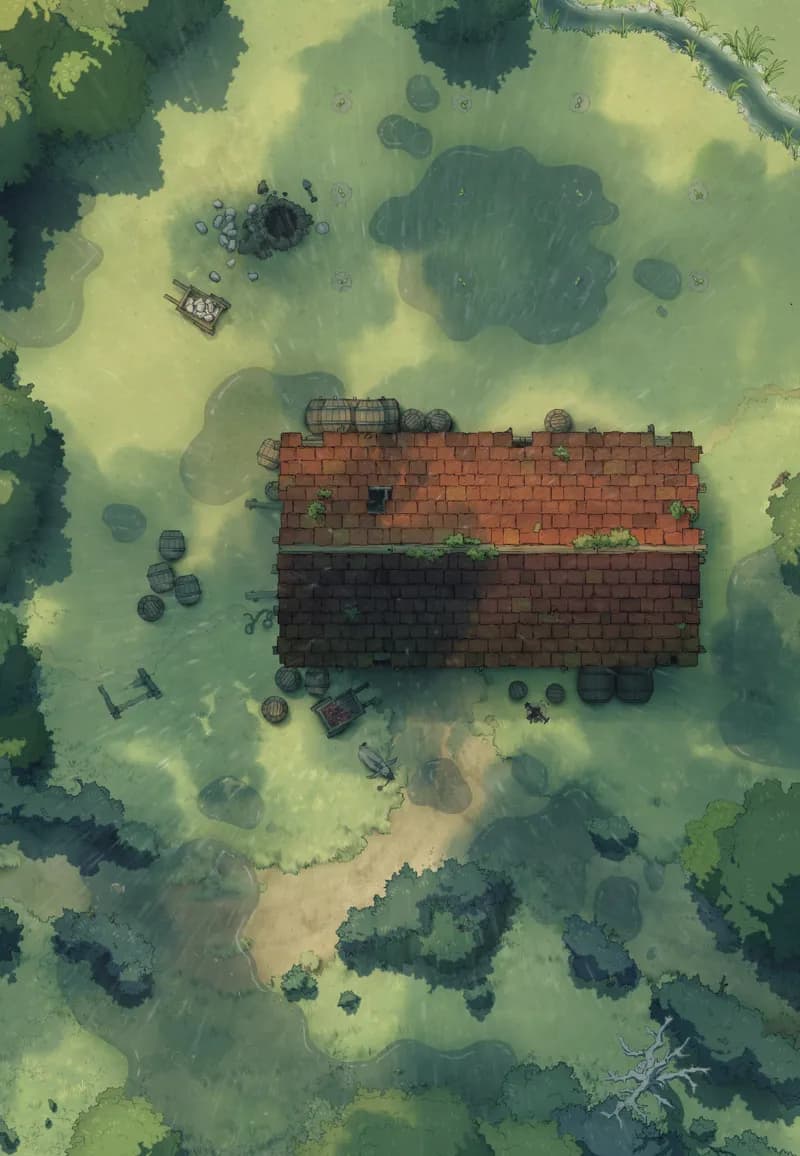 Ages of the Vale: Apple Press map, Roof Rain variant thumbnail