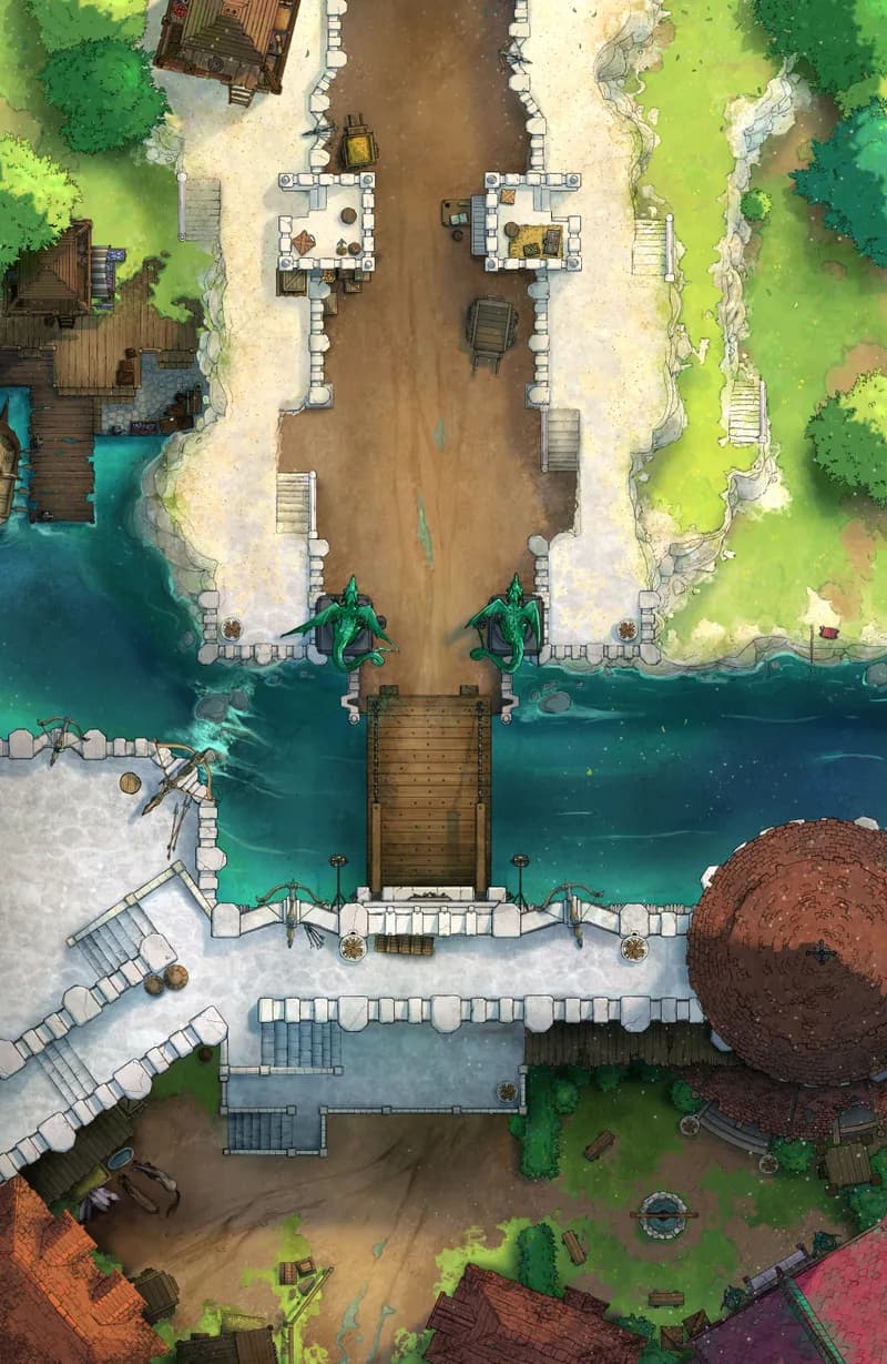 River Stronghold map, Rooftop variant thumbnail