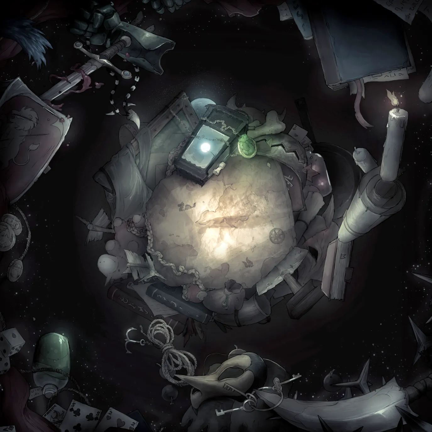 Inside a Bag of Holding map, Time Stop variant thumbnail