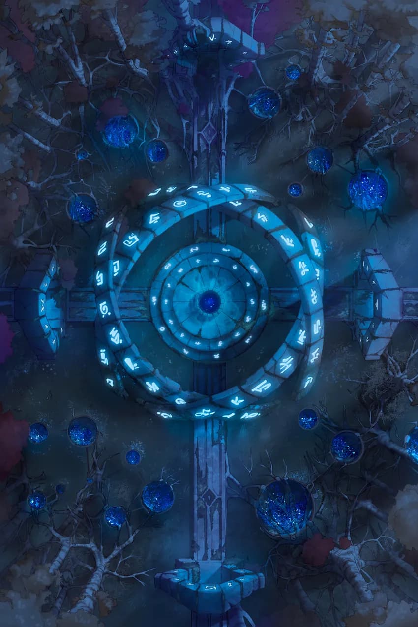 Celestial Gate map, Astral Well Night variant thumbnail