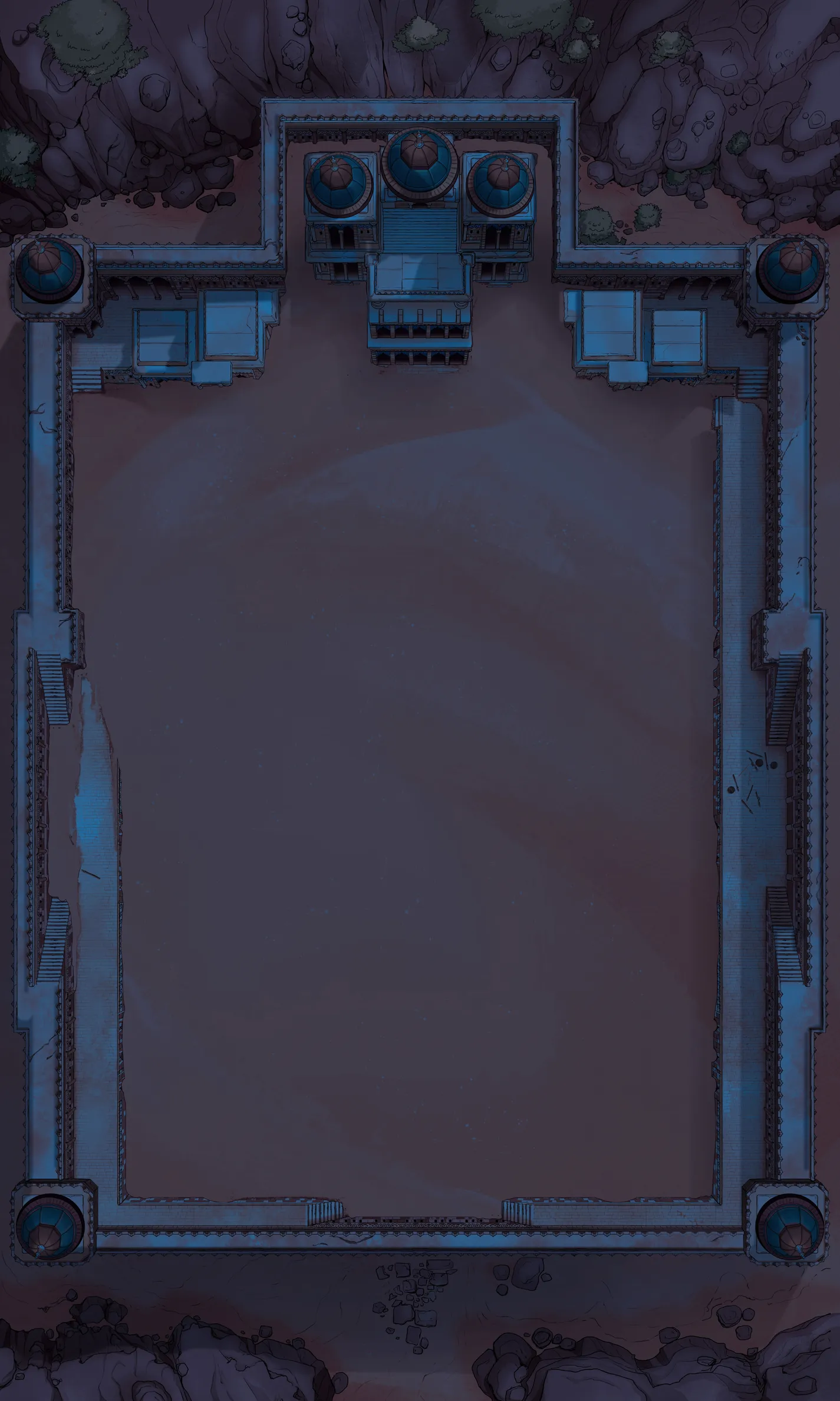 Ancient Stepwell map, Buried Night variant thumbnail