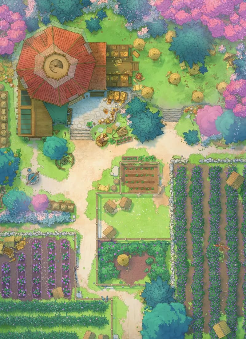 Tranquil Apiary map, Spring variant thumbnail