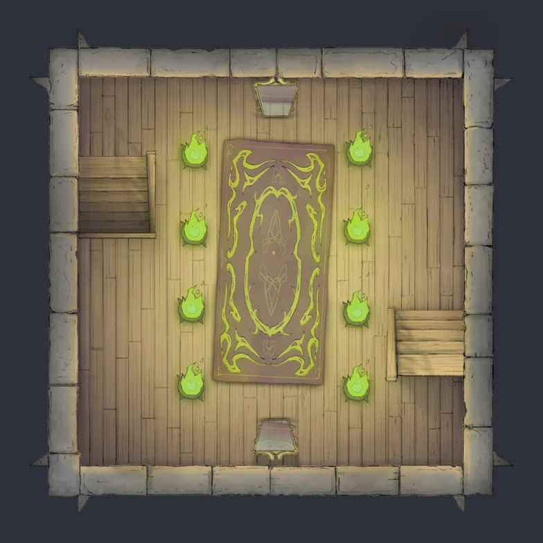Magic Wizard's Tower map, Interior Floor 24 variant thumbnail