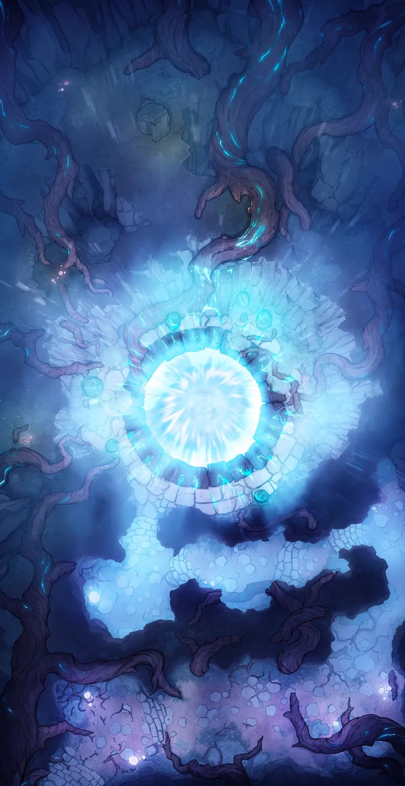 Yggdrasil Roots map, Portal Empty variant thumbnail