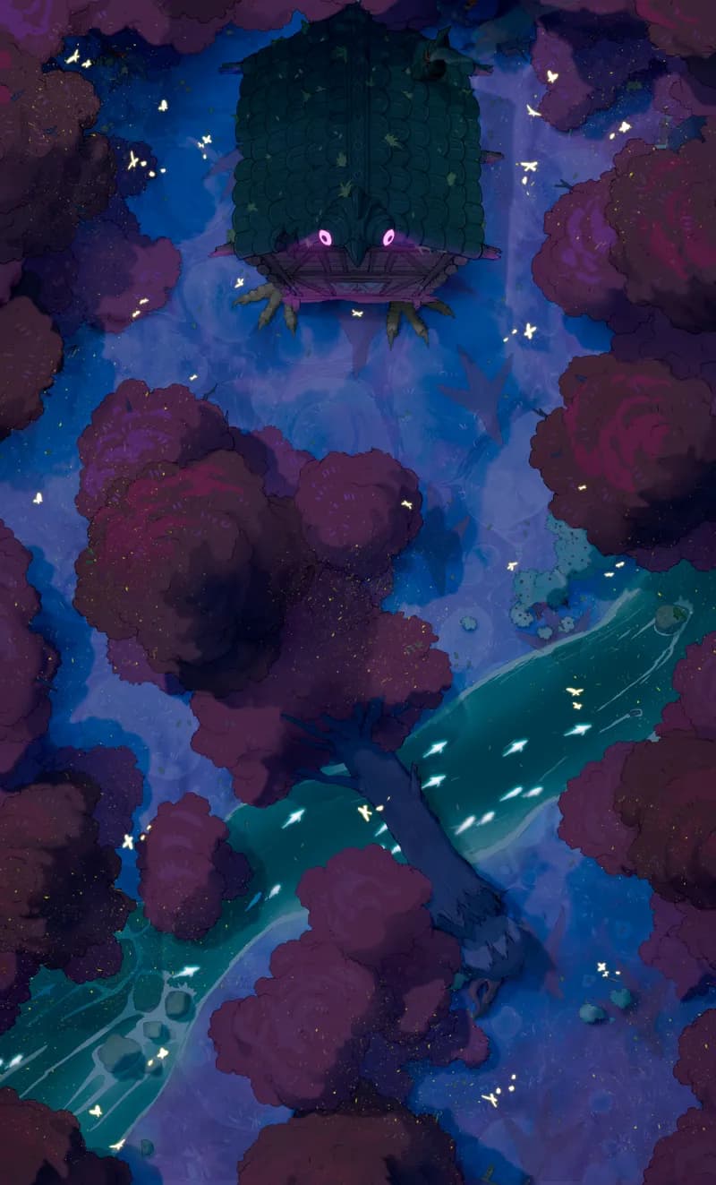 Baba Yaga's Domain map, Feywild variant thumbnail