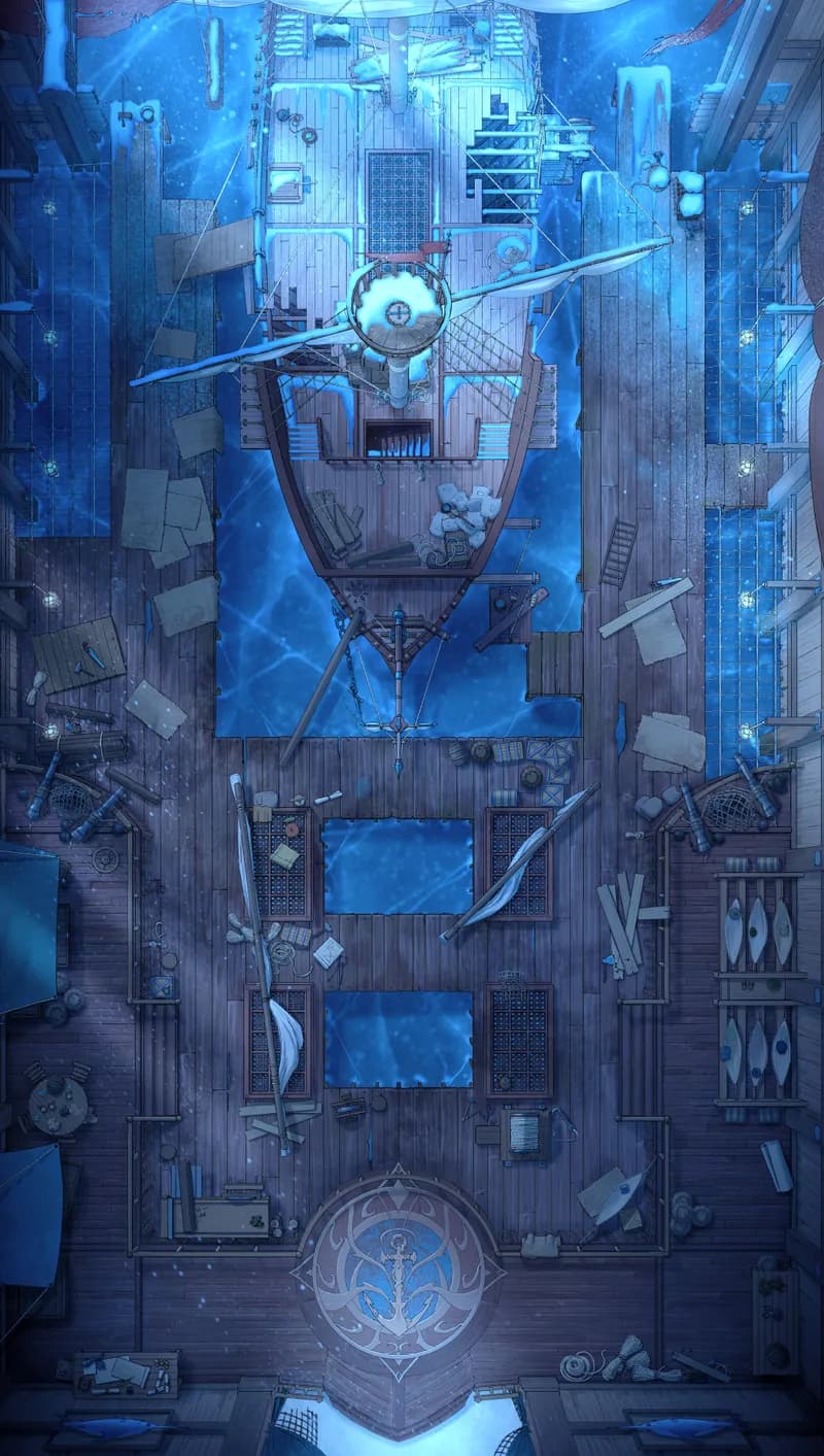 Secret Sailor Lair map, Frozen variant thumbnail
