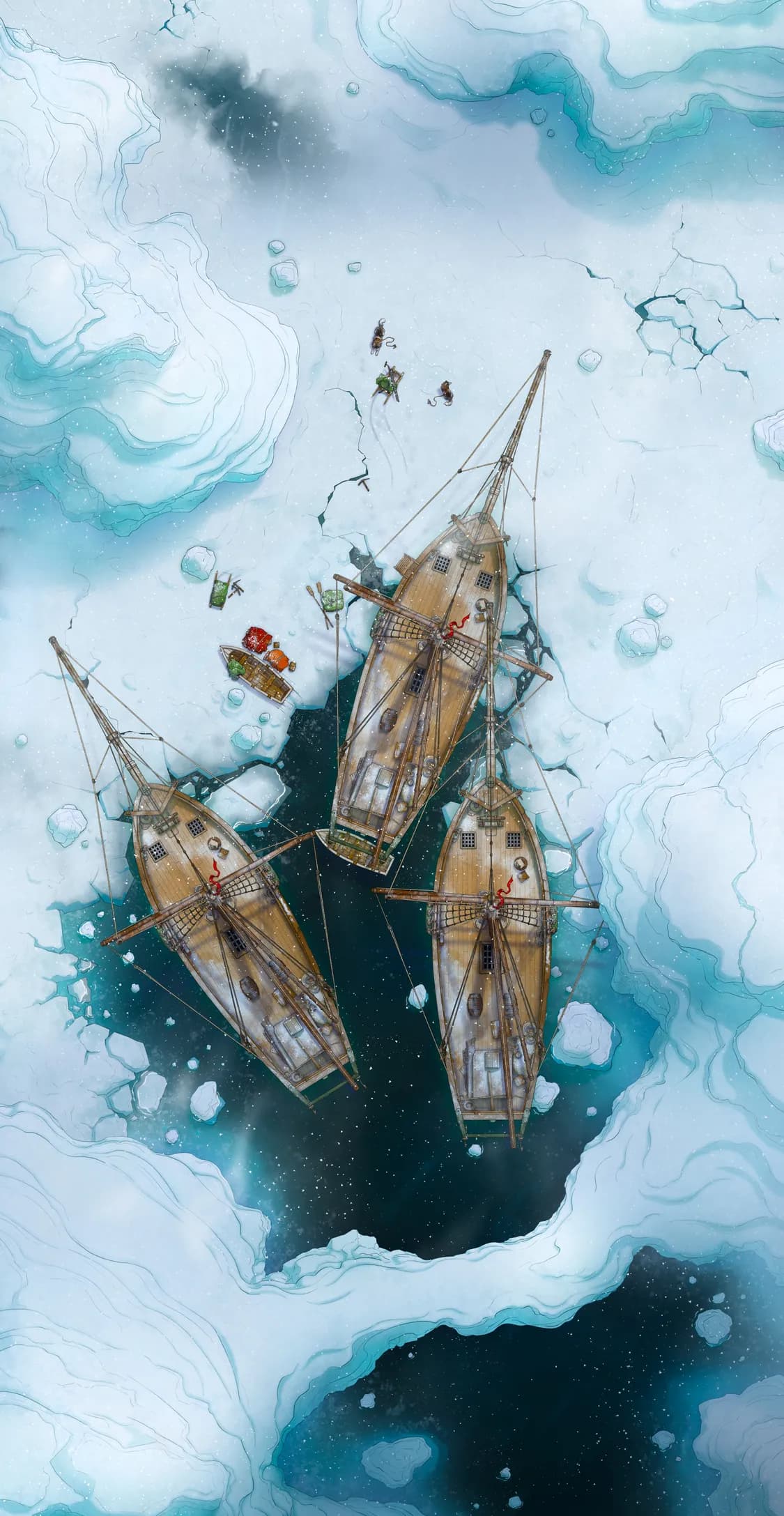 Arctic Expedition map, Ship Jam variant thumbnail