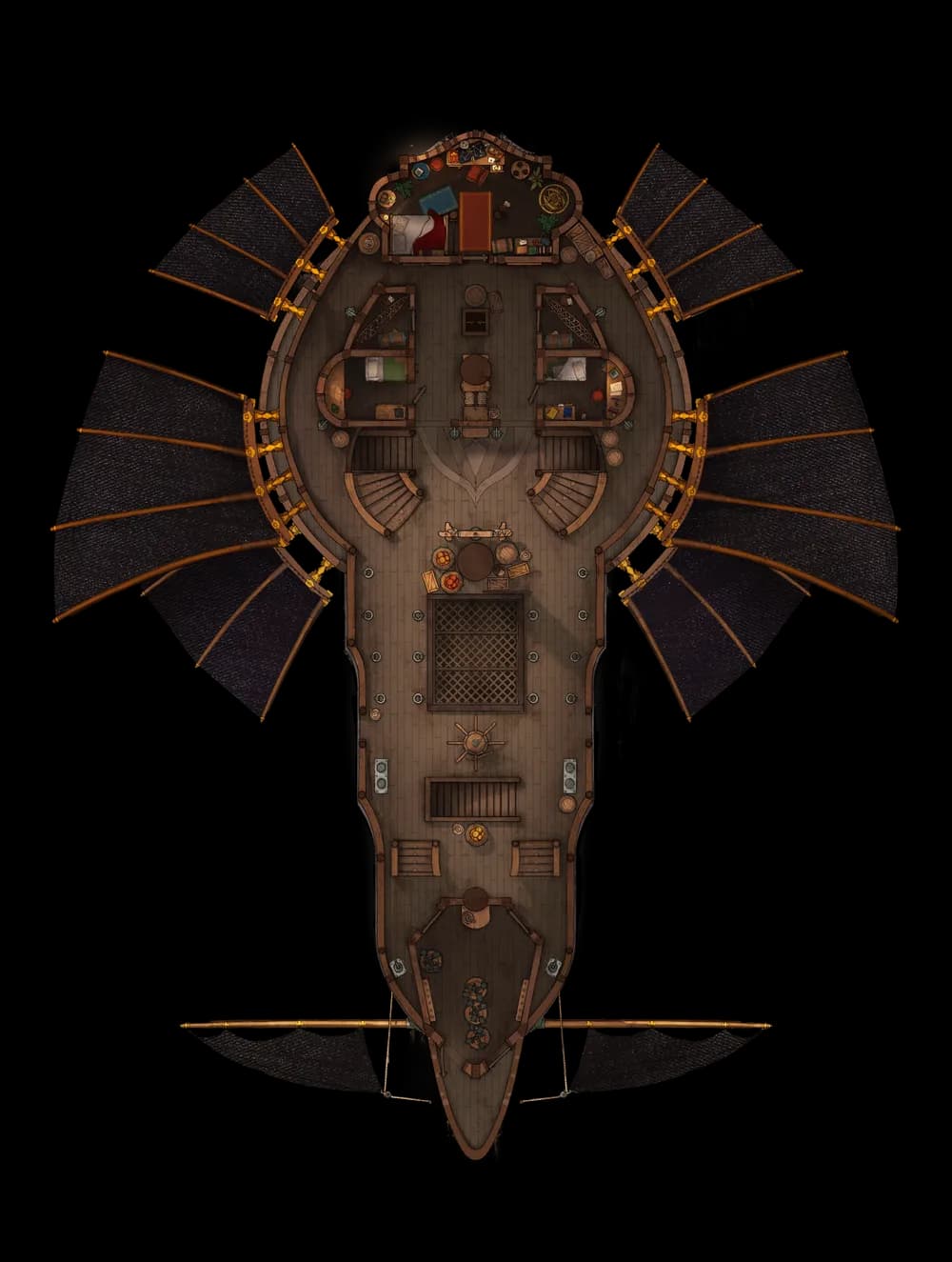 The Crystal Veil map, Black Sails Level 2 variant thumbnail