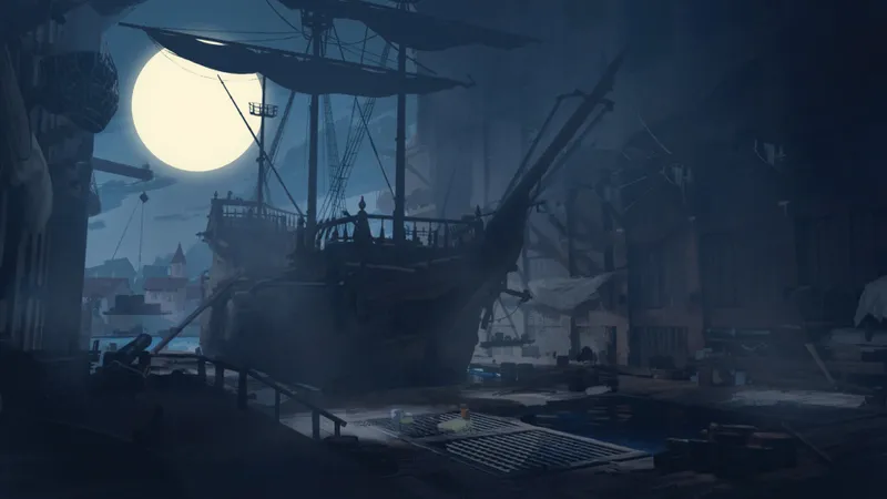Secret Sailor Lair map, Original Night variant