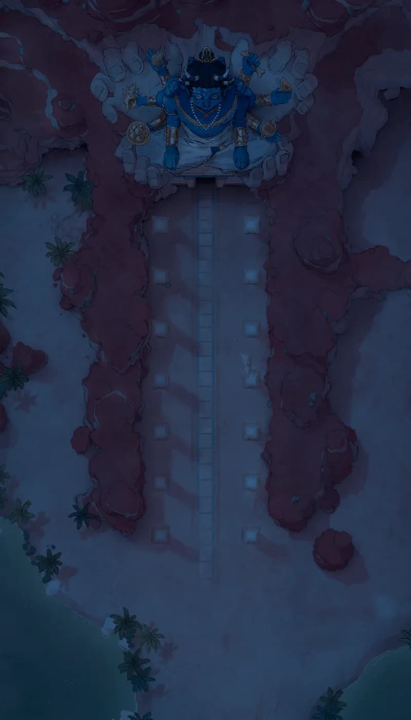 Necropolis Entrance map, Natural Night variant thumbnail