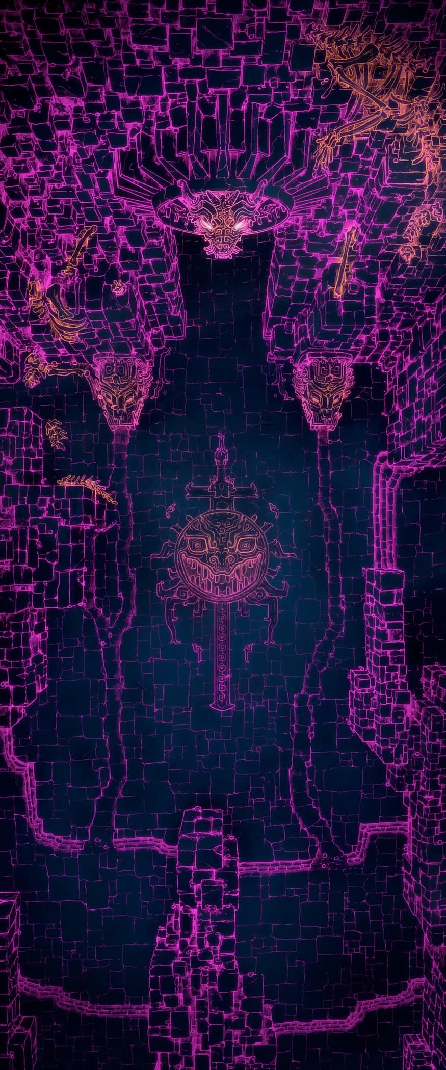 Dracolich Lair map, Cyber Simulation variant