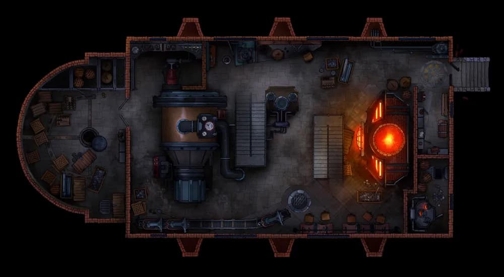 Steam Factory map, Night Floor 1 variant thumbnail