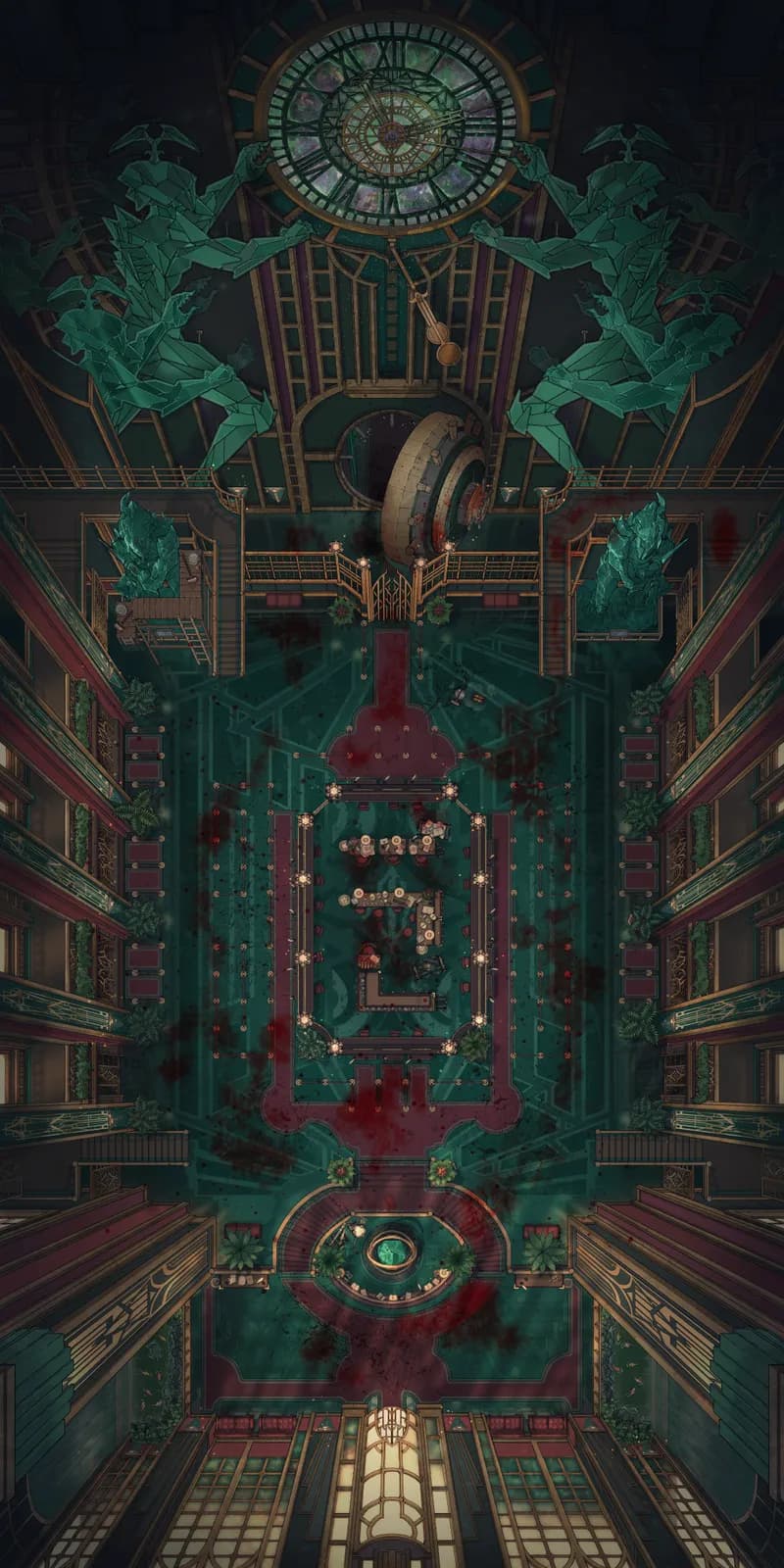 Wizard Vault map, Massacre Open variant thumbnail