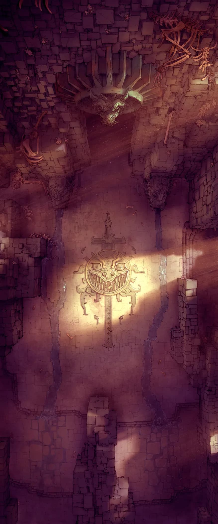Dracolich Lair map, Sunset variant thumbnail