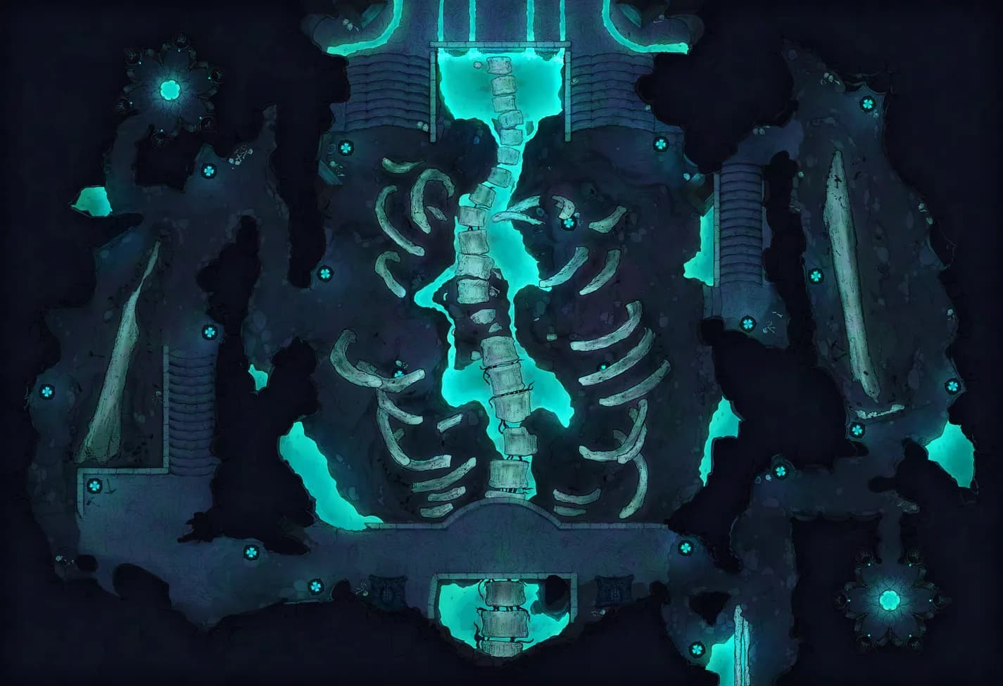 Elder Brain Spine Mine map, Original variant thumbnail