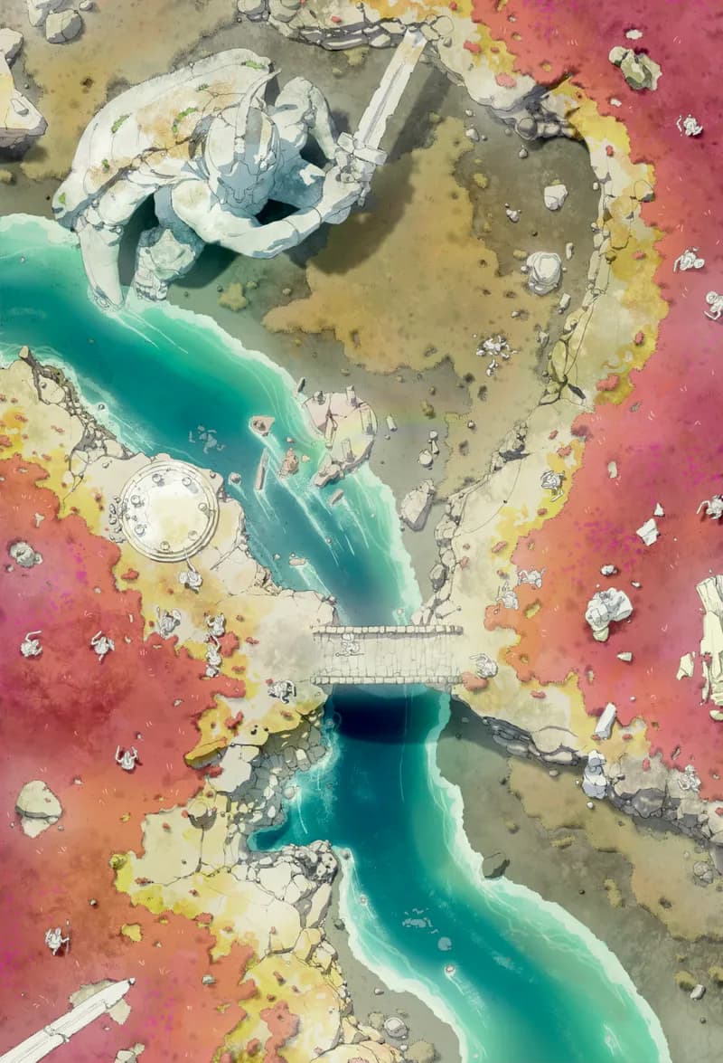 Medusa's Wake map, Alt Colours variant thumbnail