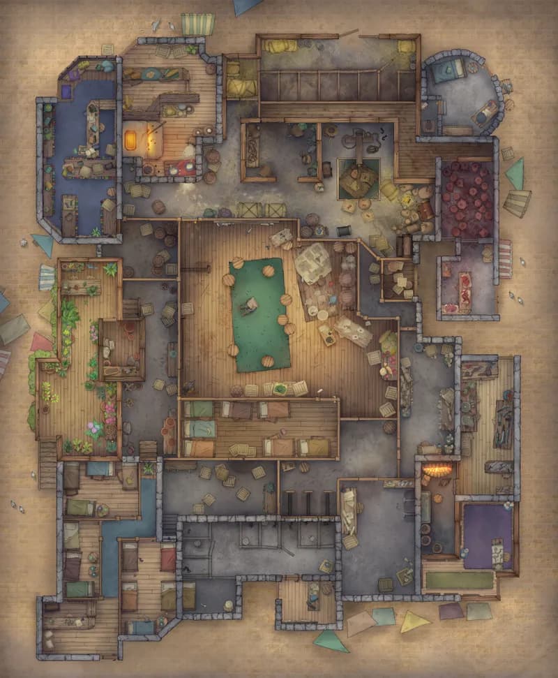 Thieves Guild Hideout map, Hostage Day variant thumbnail