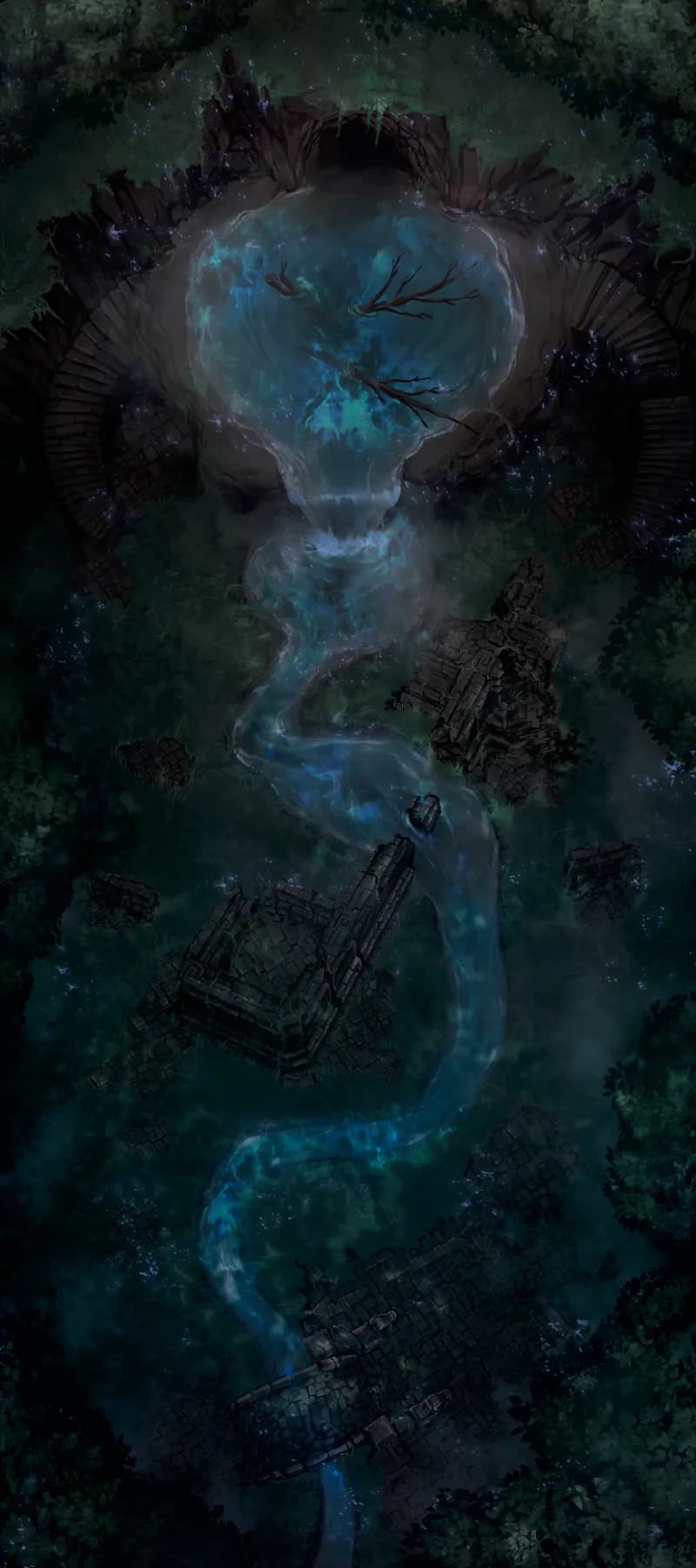 Green Dragon Lair map, Original Night variant thumbnail