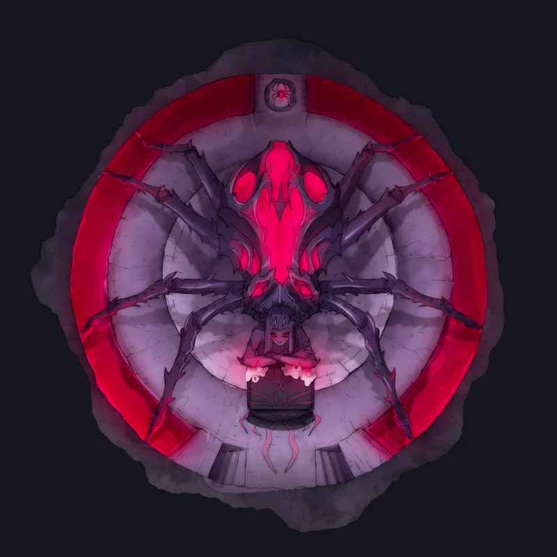 Drow Manor map, Shrine Room variant thumbnail
