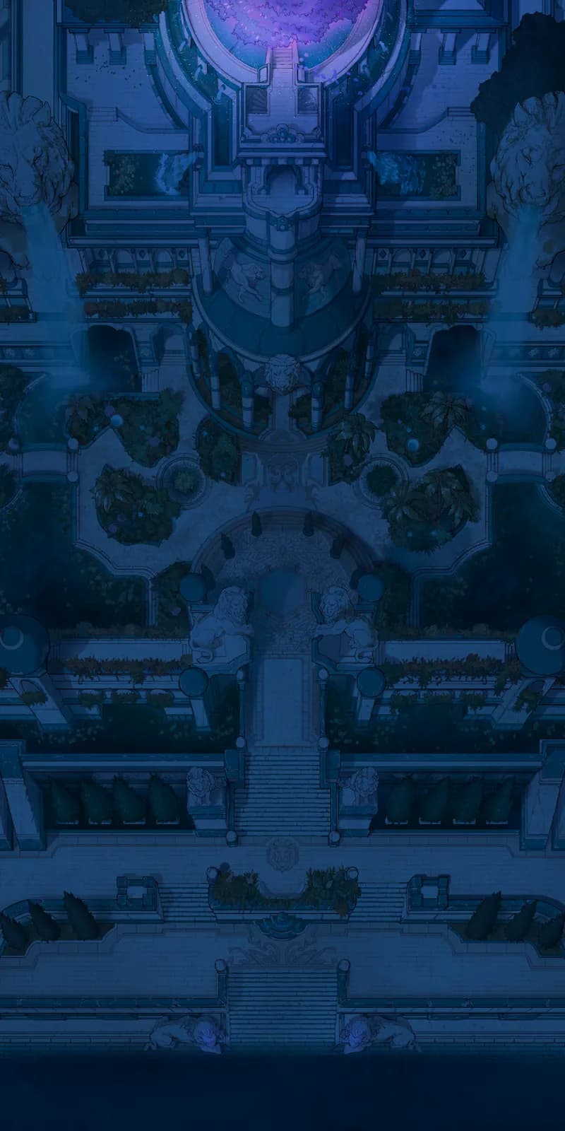 Hanging Gardens map, Original Night variant thumbnail