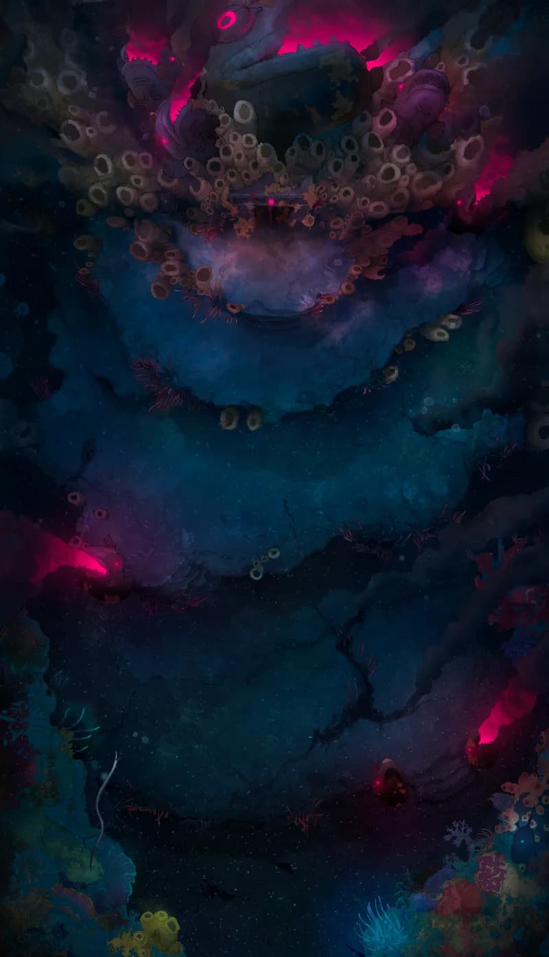 Deep Sea Organ map, Kua Toa Temple Night variant thumbnail