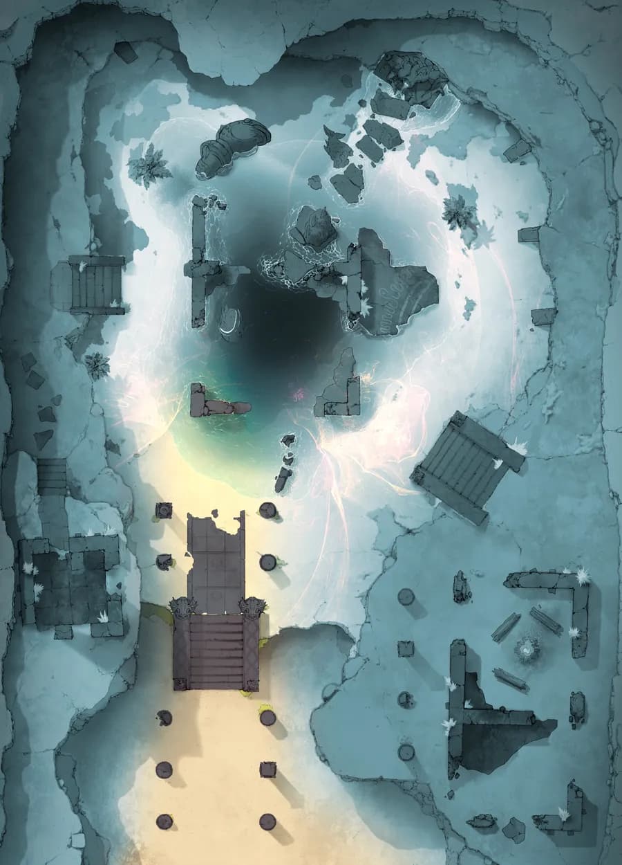 Desert Ruins map, Reality Tear variant thumbnail