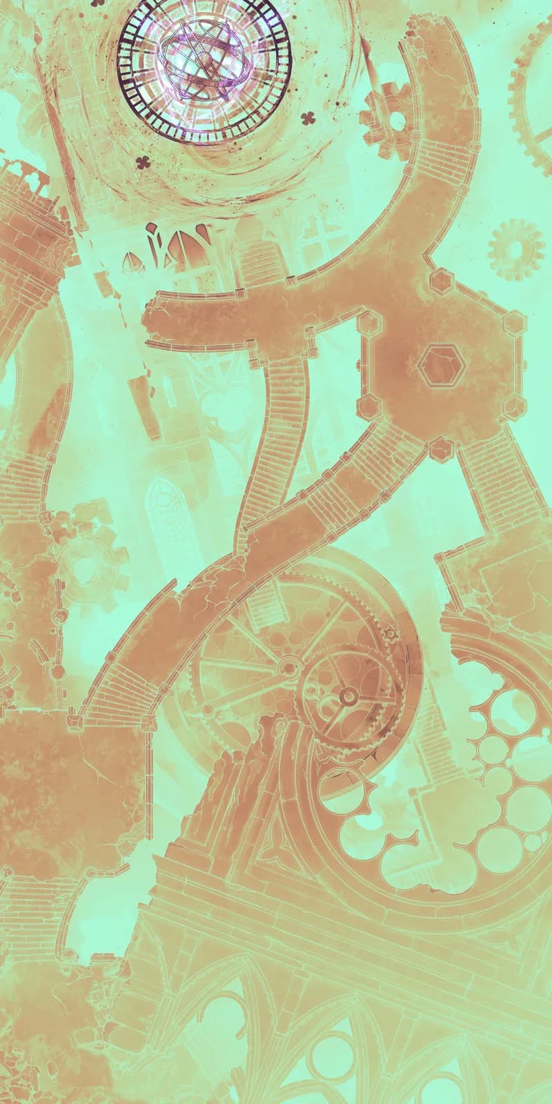 Chrono Chaos Ruins map, Time Machine Activated variant thumbnail
