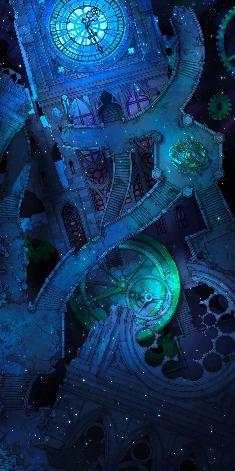 Chrono Chaos Ruins map, Topaz variant thumbnail