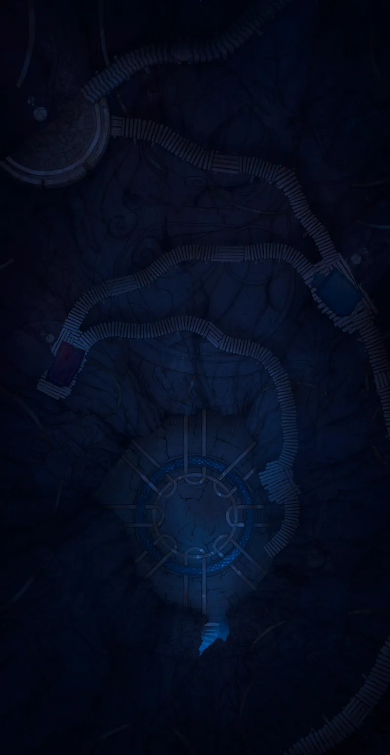 Yggdrasil Trunk map, Dark Night variant thumbnail