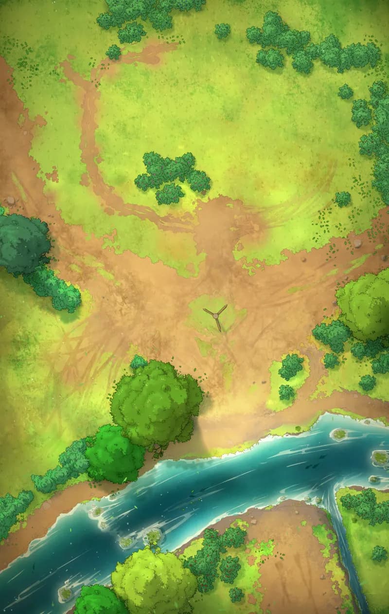 Village Wainwright Shop map, Open Field variant thumbnail
