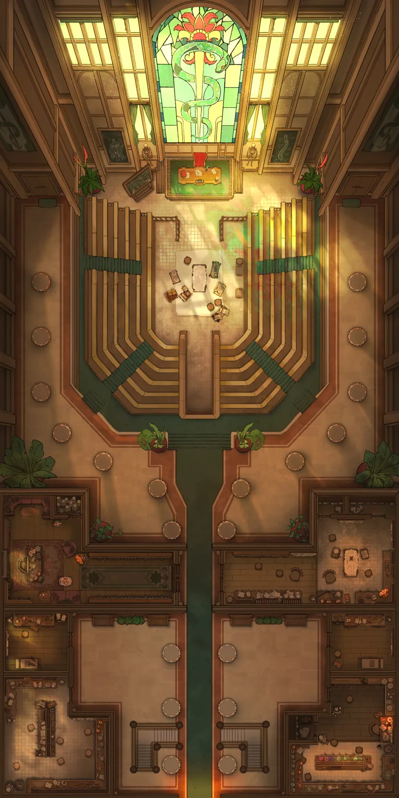Experimental Surgery Theatre map, Floor 2 Original Day variant thumbnail