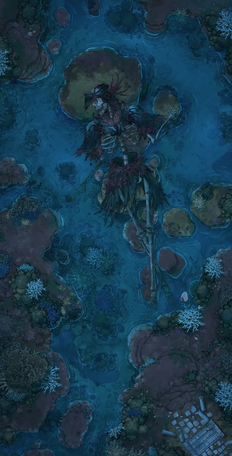 Dead Angel Reef map, Giant King Night variant thumbnail