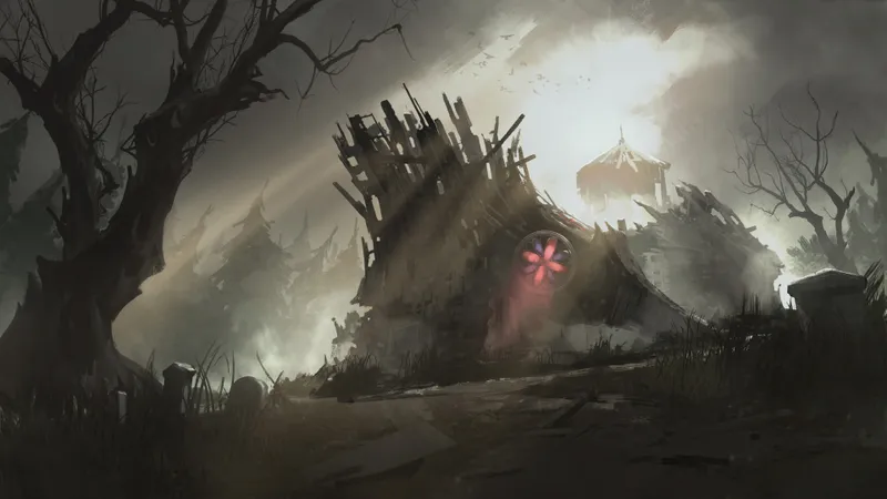 Forgotten Chapel map, Original Day variant