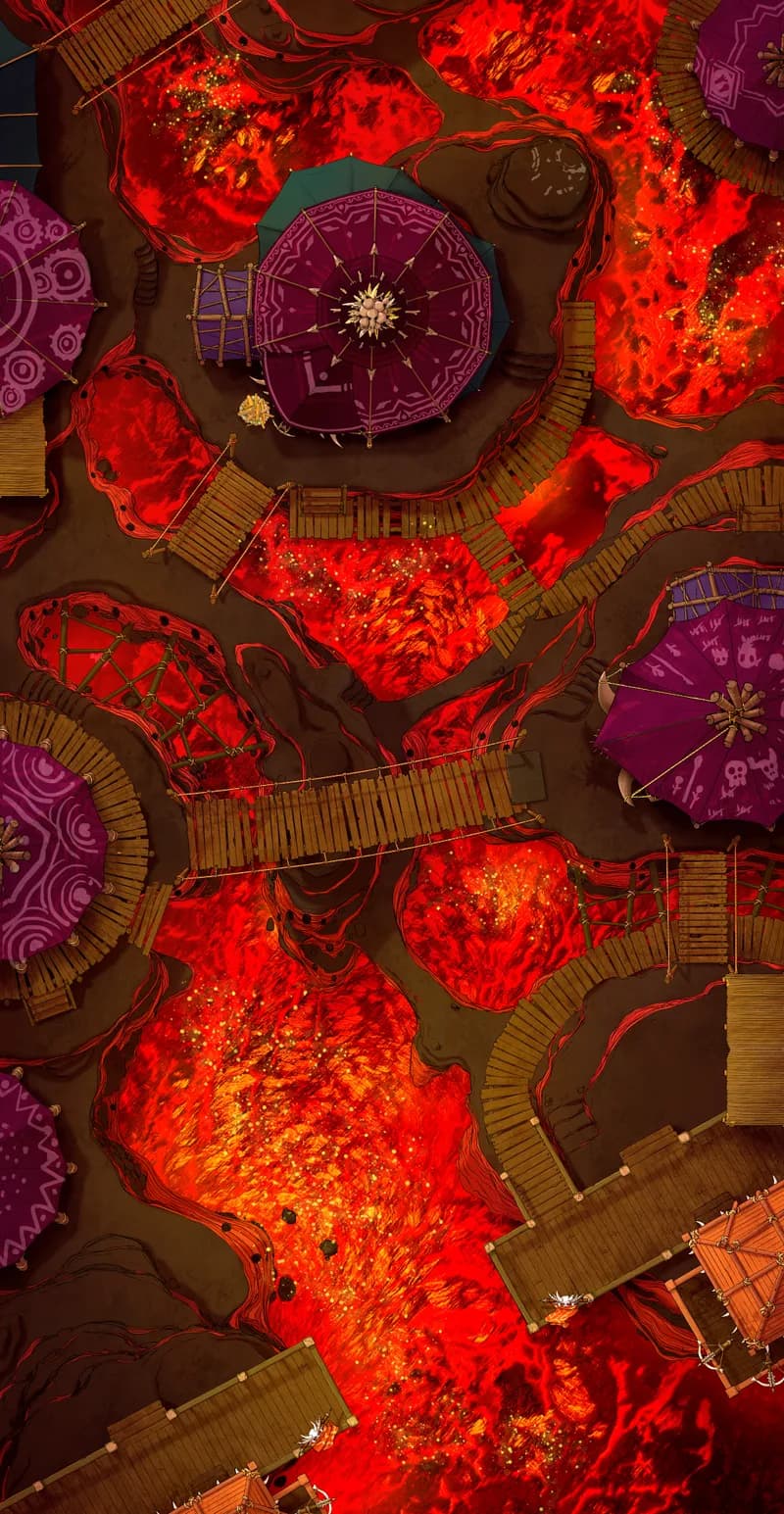 Goblin City Centre map, Lava variant thumbnail
