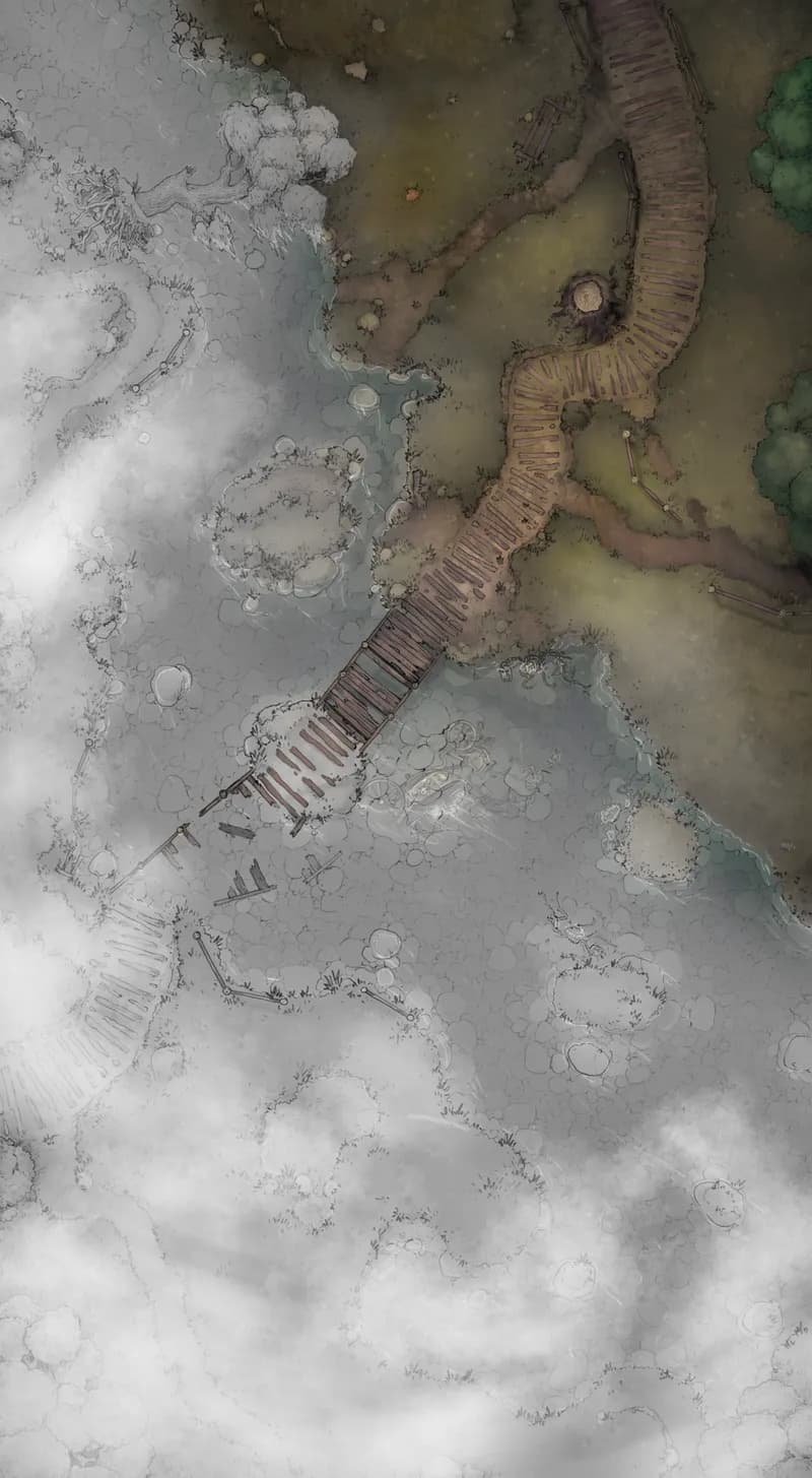 Banshee Moor map, Erasing Fog variant thumbnail