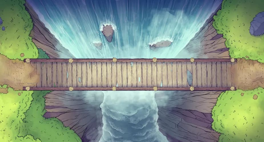 Goblin Bridge map, Original variant