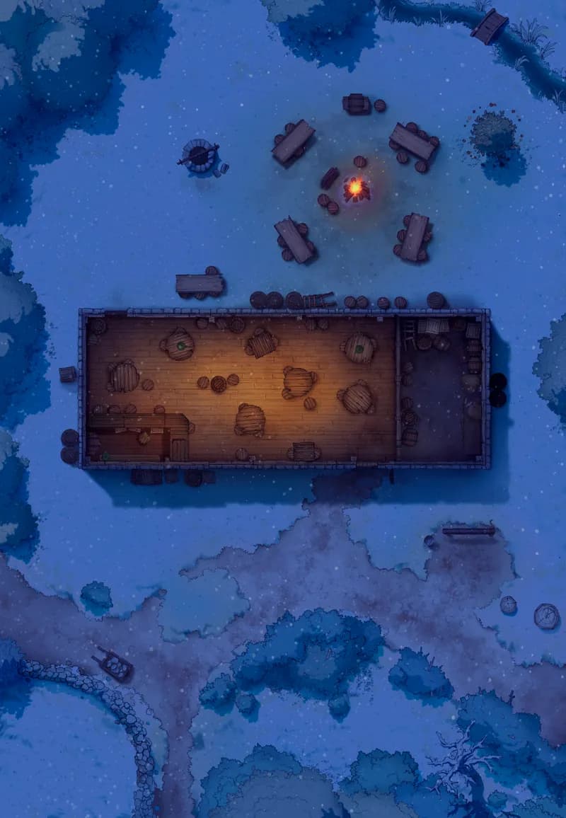 Ages of the Vale: Tavern map, Indoors Winter Night variant thumbnail