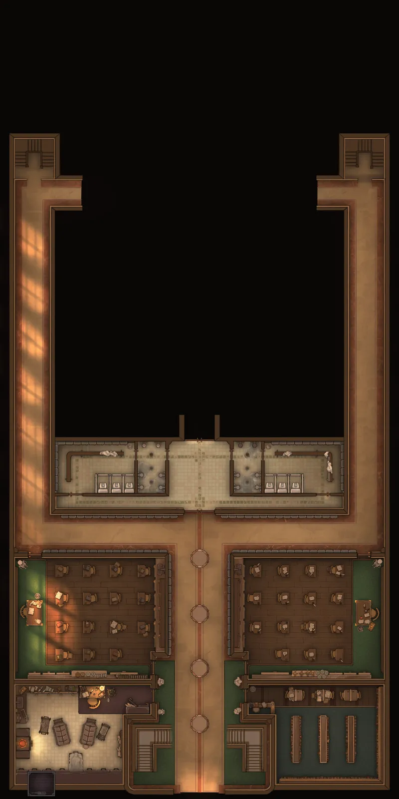 Experimental Surgery Theatre map, Floor 1 Original Day variant thumbnail