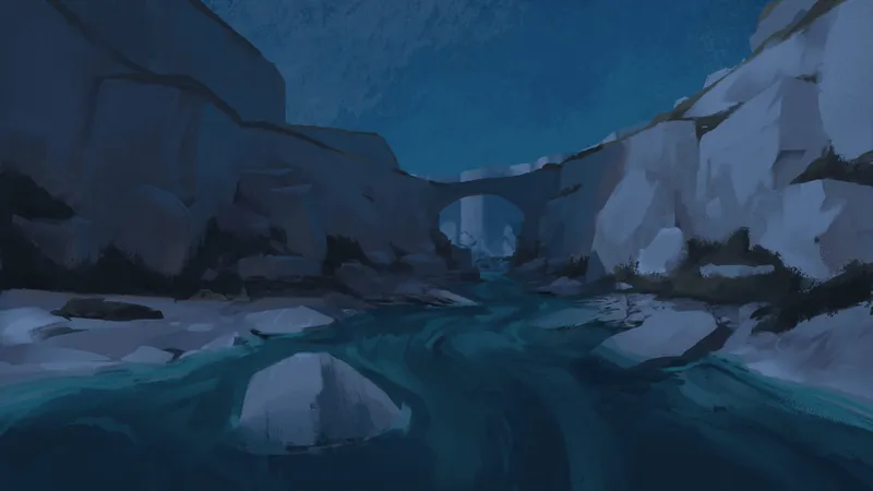 Medusa's Wake map, Natural Bridge Night variant