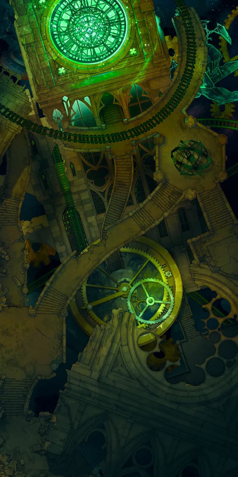 Chrono Chaos Ruins map, Nexus variant thumbnail