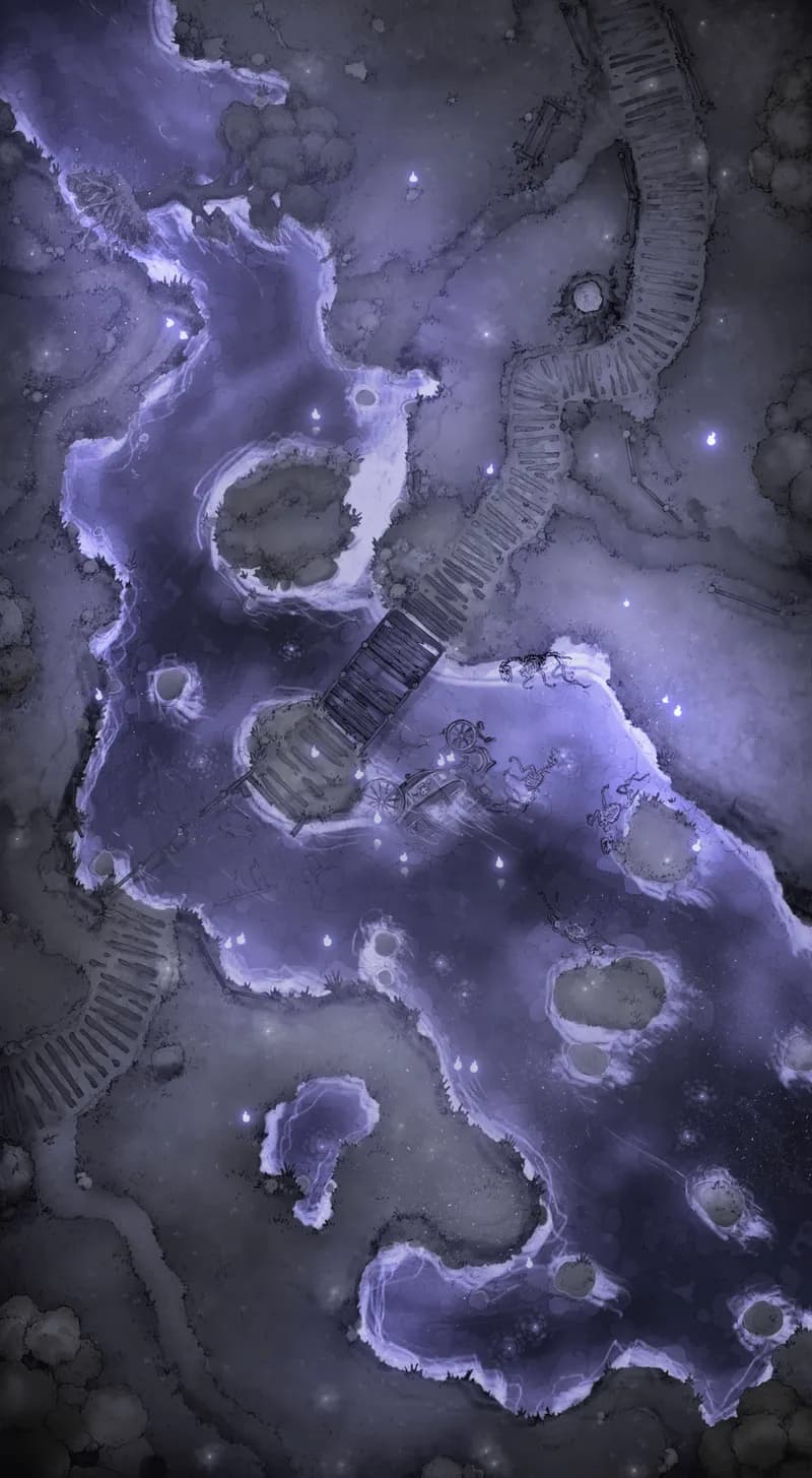 Banshee Moor map, Shadowlands variant thumbnail
