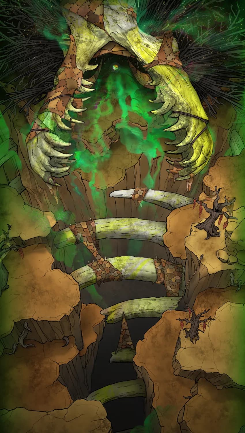 Annis Hag Lair map, Toxic variant thumbnail
