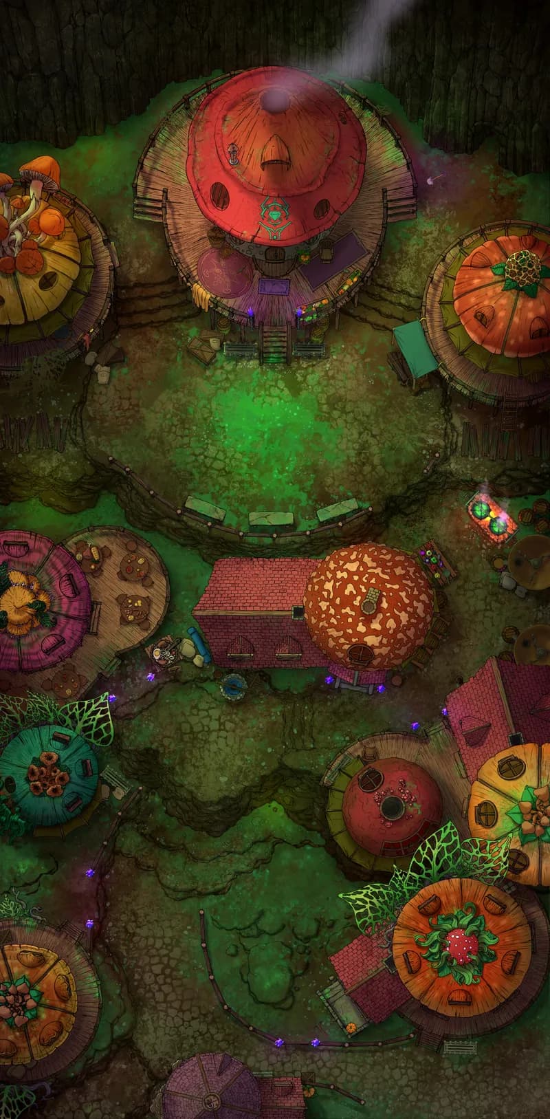 Gnome City Centre map, Empty Day variant thumbnail