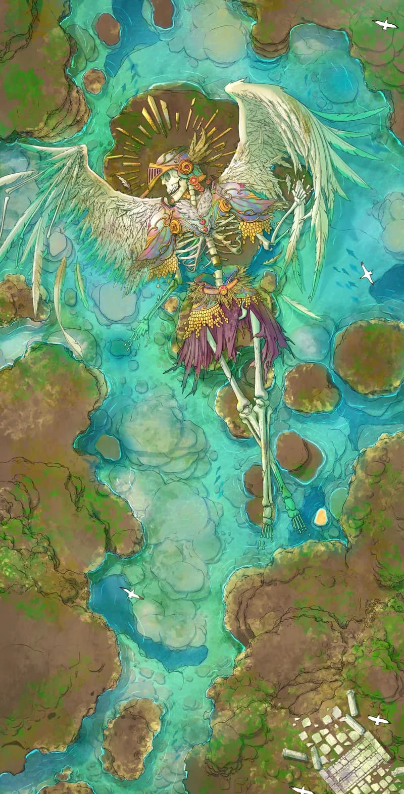 Dead Angel Reef map, No Coral Day variant thumbnail