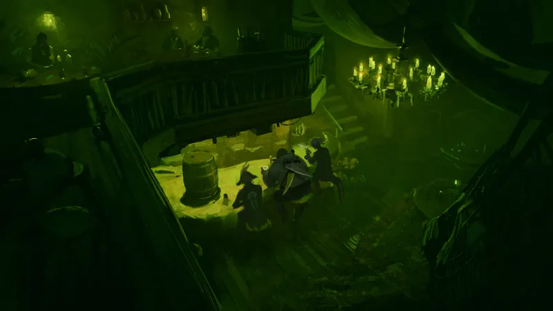 Port Pirate Tavern map, Thieves Den variant