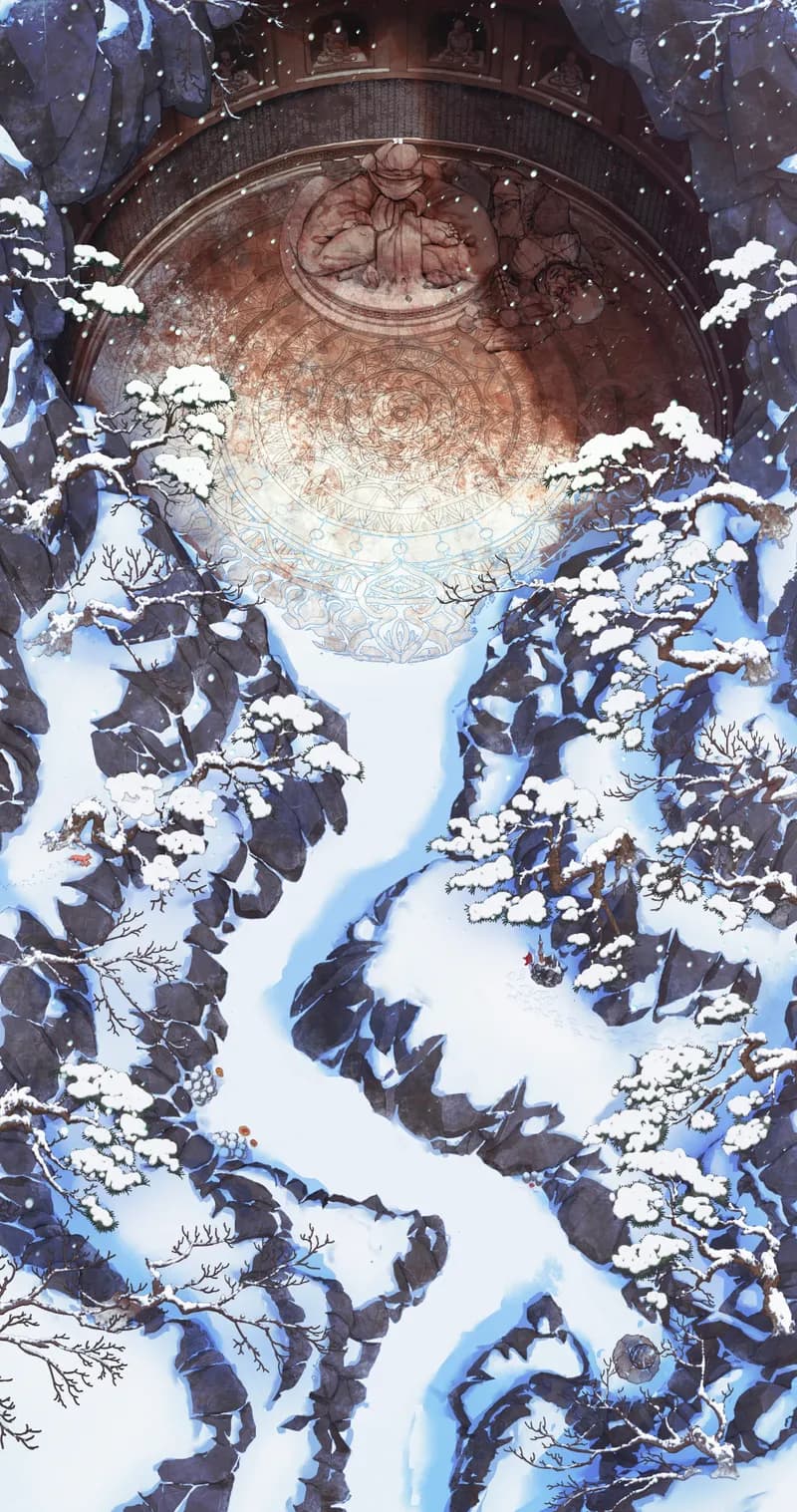 Cave Temple map, Broken Statue variant thumbnail